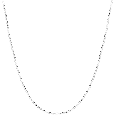 925纯银米珠细款项链女锁骨链简约单链颈链小众冷淡风配饰送女朋友老婆情人节七夕生日礼物