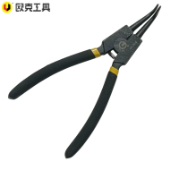 欧克 卡簧钳9英寸开口扩轴用弹簧钳子 9英寸外弯OK-3158