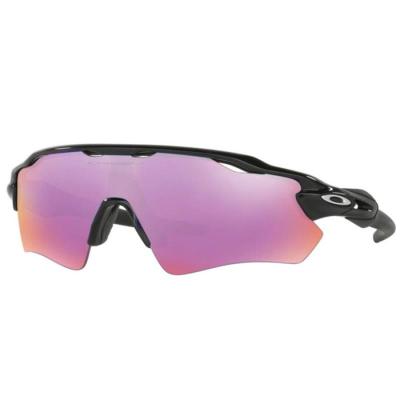 欧克利(OAKLEY)Oakley雷达EV路径太阳镜极光灰高尔夫镜片防滑耐用 Polished_Black_with_Prizm_Golf