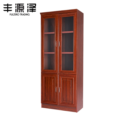 丰源泽FULZERO TRADING两门木质书柜文件柜档案柜800*400*2000/组