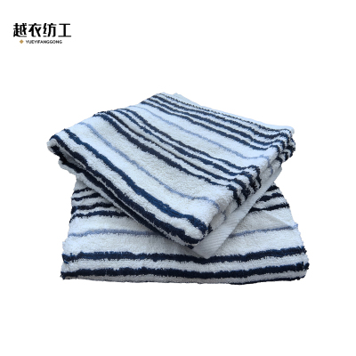 越衣纺工 竖条竹纤维毛巾 34*74(±2)条