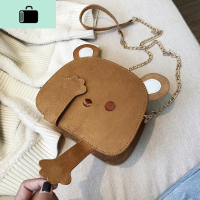 春夏可爱萌小包包女2020新款潮韩版百搭斜挎包个性链条时尚小圆包NEW LAKE女斜挎包