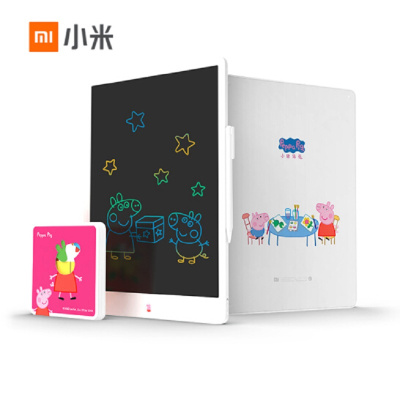 小米米家液晶小黑板小猪佩奇限定款彩色手写板儿童涂鸦电子写字板