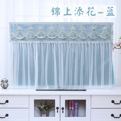堂前燕海尔液晶60英寸电视机罩开机不取家用55英寸曲屏电视机套布艺显示屏遮尘布套
