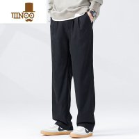 YANXUWP美式休闲裤男宽松直筒西裤初秋垂感百搭裤子感痞帅潮牌男裤
