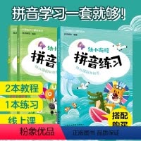 [套装更划算]幼小衔接拼音教程+练习 全3册 [正版]全3册 幼小衔接拼音教程+拼音练习 小豆包开心起航系列 3-6岁儿