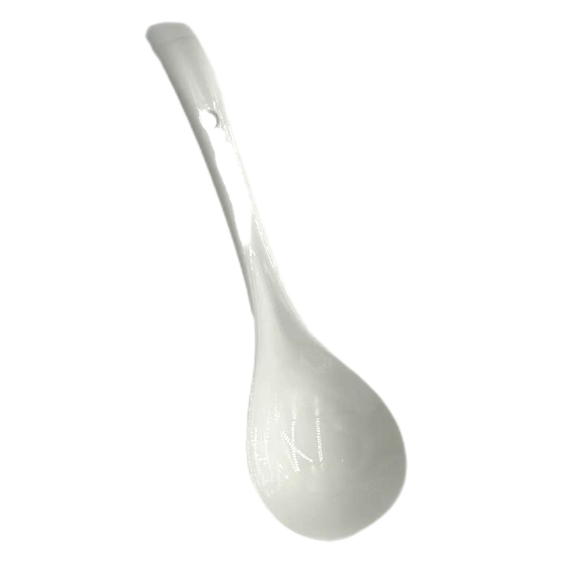 先互丁 陶瓷大汤勺 头宽8cm,全长16cm 个