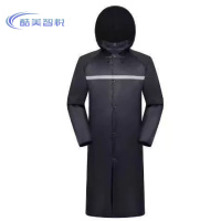 酷美智悦 长雨衣黑色(L-2XL) KM-BH142 件