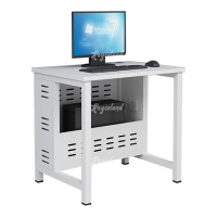 洛诗莲 (RoyceLand) 钢架电脑桌培训桌机房电脑桌学习桌课桌 单人位F款