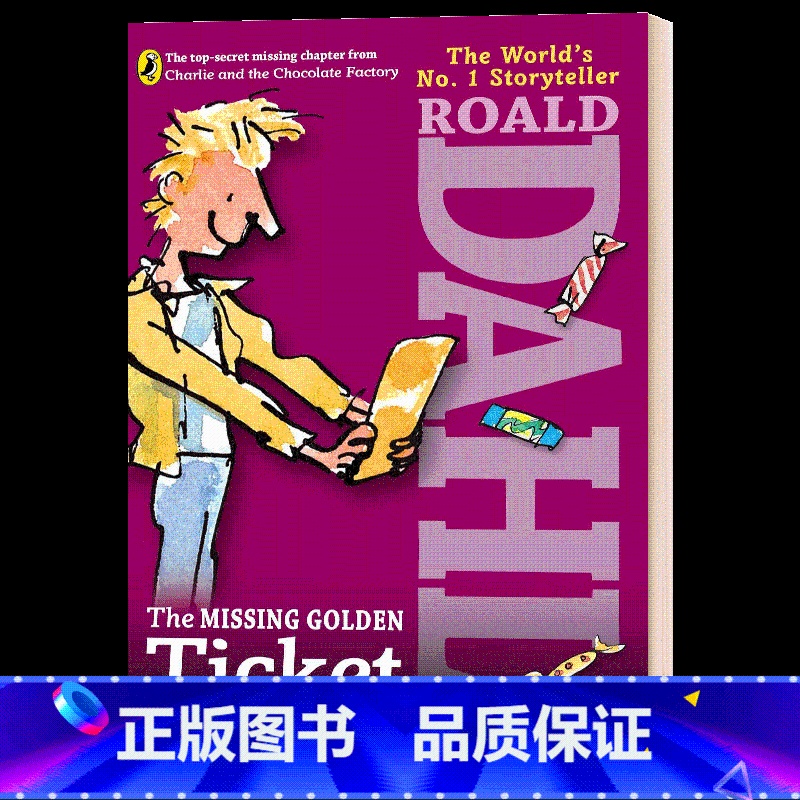 遗失的金票和其他秘密 [正版]查理和巧克力工厂英文原版小说Charlie and the Chocolate Facto