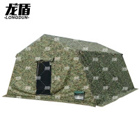 龙盾60平户外野战丛林星空天幕式充气帐篷迷彩全自动免搭建6*10m