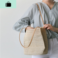 包包女2020新款韩国手提ins编包沙滩包超火简约气质包编织女包NEW LAKE女士单肩包