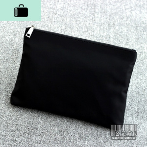 商务OL通勤大气简洁净版手拿包女a4公文资料袋尼龙布手包男休闲包NEW LAKE女手包