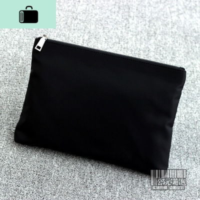 商务OL通勤大气简洁净版手拿包女a4公文资料袋尼龙布手包男休闲包NEW LAKE女手包