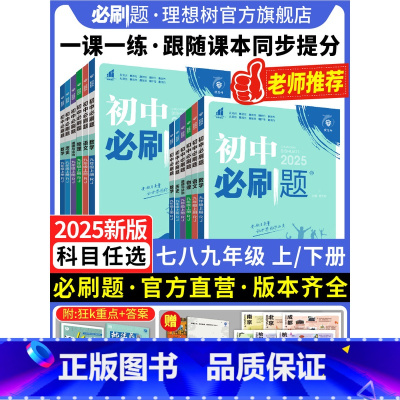 八年级 全科8本[人教版] 八年级上 [正版]2025初中七年级八.九年级下册上册七.八.九年级数学语文英语物理化学历史
