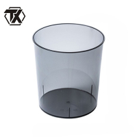 铁迅透明圆形垃圾桶SZ36 个