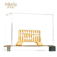 梦克拉 工艺铸金工艺品摆件 算盘