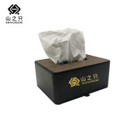 山之只 皮质纸巾盒 MZ1133-A 个