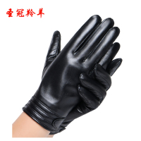 圣冠羚羊 触屏整皮手套 男式均码