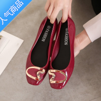 SUNTEK浅口时尚凉鞋防水春秋夏季包头女鞋2021新款休闲妈妈防滑单鞋平底