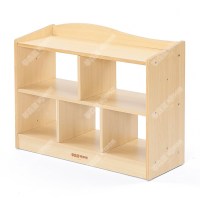 维也纳实木5格中空柜L80-枫木纹