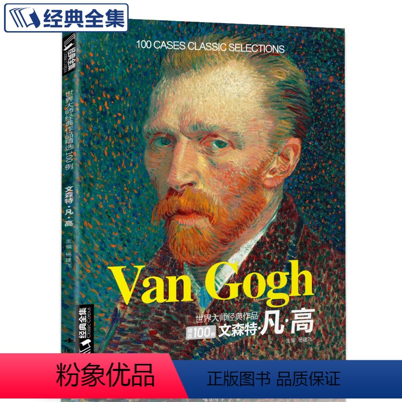 [正版]梵高油画书凡高大师画册色彩风景经典全集杨建飞艺术高清原作书籍