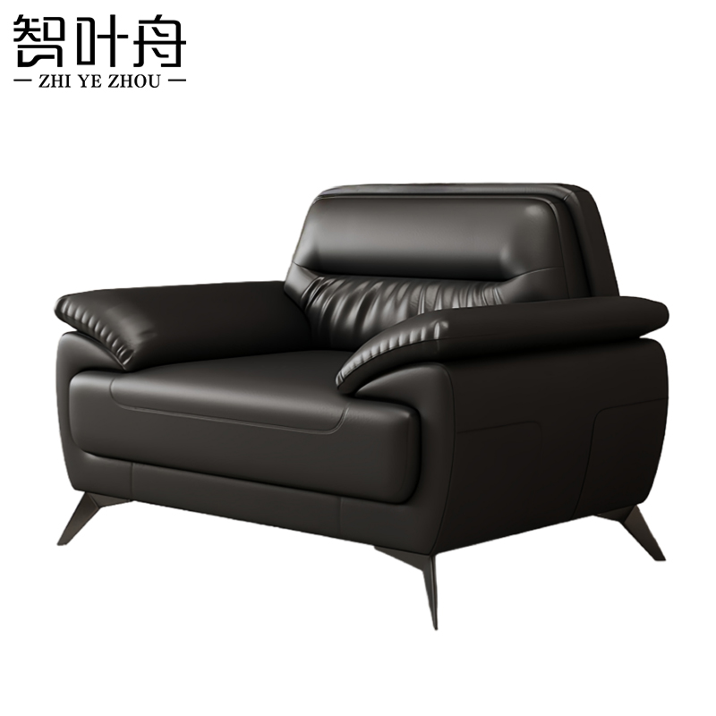 智叶舟会议沙发单人位100*80*80cm张
