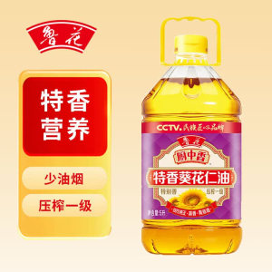 鲁花厨中香特香 葵花仁油5L