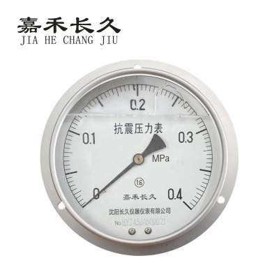 嘉禾长久 耐震压力表轴向带边检测型 YTN150ZT 块