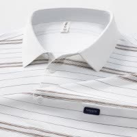 春夏新款男士短袖T恤简约翻领青年休闲舒适纯色透气薄款男装