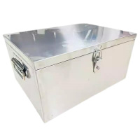 瑾如云海 不锈钢存放箱 不锈钢存储箱 不锈钢箱子 500*400*400mm 个