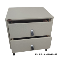 广亿隆真皮床头柜宿舍公寓床边柜定制