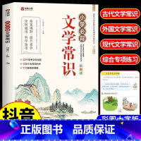 小学必背文学常识 小学通用 [正版]抖音同款小学生必背文学常识全彩图版中国古代现代文学常识积累大全百科全书1-6年级人教