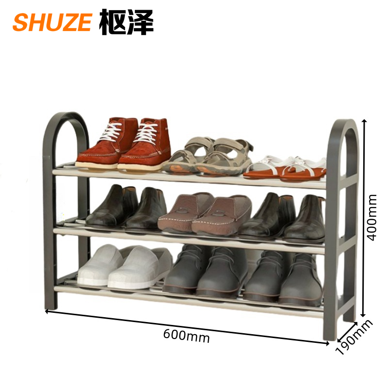 枢泽 简易鞋架 三层600mm 个