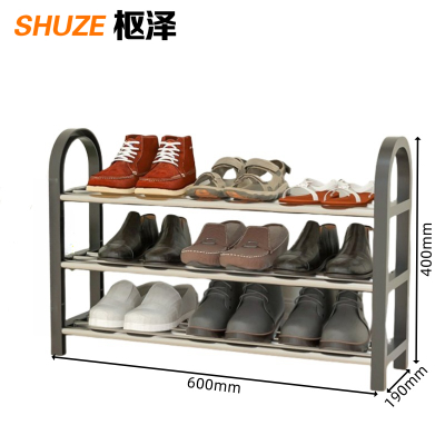 枢泽 简易鞋架 三层600mm 个
