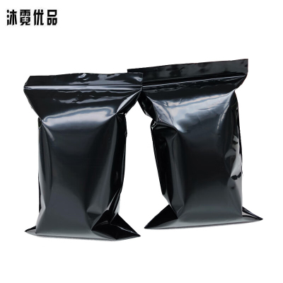 沐霓优品 黑色自封袋避光袋 5*25CM(100只)/包