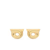 Ferragamo金属复古女士耳环时尚百搭GANCINI造型 brass材质