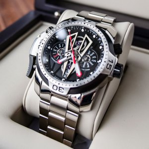 瑞夫泰格(REEF TIGER)军表大表盘手表男士全自动机械表男表防水厚重手表时尚概念潮流腕表 RGA3591