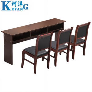 珂洋 培训长条桌 180*40*75cm(一桌三椅) 套