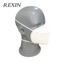 REXIN KN95防粉尘防颗粒物工业口罩 自吸过滤式防颗粒物呼吸器