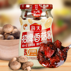 海天招牌香菇酱300g 香辣香菇酱拌饭酱 下饭菜暴下饭拌面
