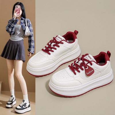 小白鞋子女秋季新款韩版ins女学生休闲潮流百搭女鞋街拍