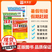 2025新版14天暑假赶超新全优少年素质教育报一年级二年级三年级四年级五年级六年级语文数学英语冀教版人教版暑假作业衔接训