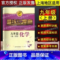 化学九年级上单本 [正版]精练与提高化学 九年级第一学期/9年级上 含答案 中西书局 上海版配套教辅练习