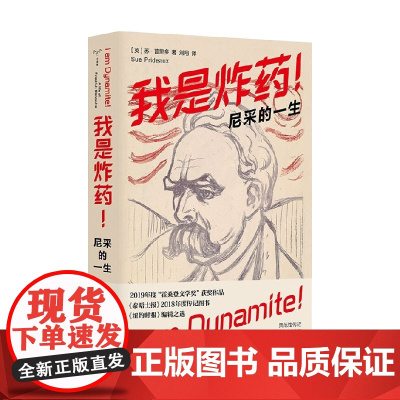 我是炸药 苏•普里多 著 霍桑登文学奖 获奖作品 尼采传非凡而悲怆的一生 传记