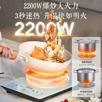 苏泊尔(SUPOR)甄晶电磁炉家用电陶炉火锅电磁灶电池炉大功率新型超薄超大面板炒菜电炉电火灶C22-IA817D C22