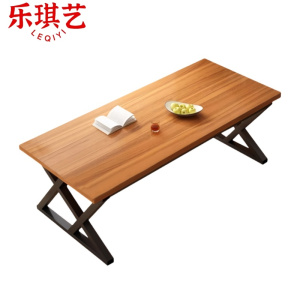 乐琪艺 餐桌 胡桃色 160*60*75cm 张