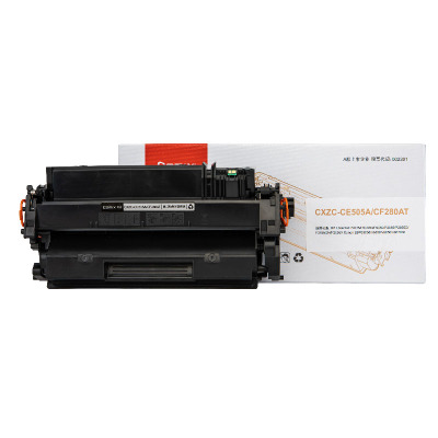 齐心 CXZC-CE505A/CF280AT 易加粉激光碳粉盒/硒鼓 2700页 黑色