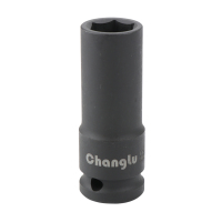 长鹿 1/2" 气动加长六角套筒(工业级) 14mm