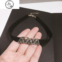 BRIA黑色choker项圈项链女颈带短款小众锁骨链潮欧美网红脖子饰品 JiMi
